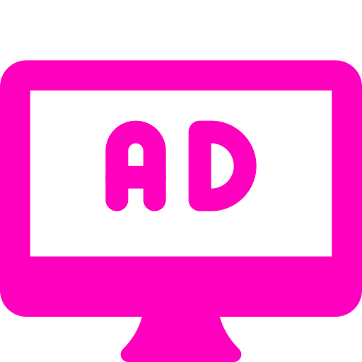 Computer display Ad icon